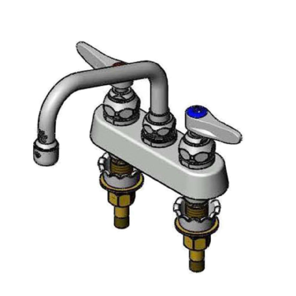 T&S Brass B-1111-XS Faucet 8" Swing Nozzle Deck Mounted