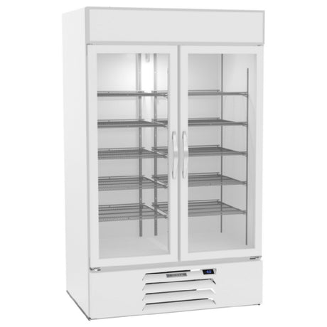 Beverage Air MMF44HC-1-W MarketMax™ Freezer Merchandiser Reach-in Two-section