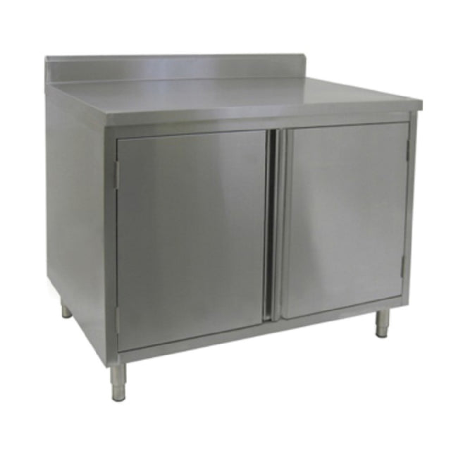 GSW USA CTD-P2472H Work Table Cabinet Base With Hinged Doors 72"W X 24"D X 35"H