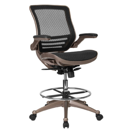 Flash Furniture BL-LB-8801X-D-GG Drafting Swivel Chair 43" 50-1/4" Adjustable Height