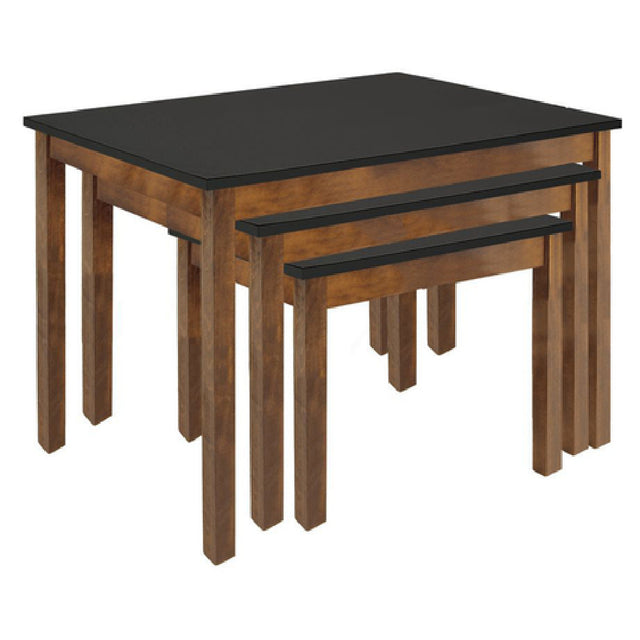 Hubert 83101 - Table Set, 3-piece, Includes (1) Each: 40" X 30" X 32"H