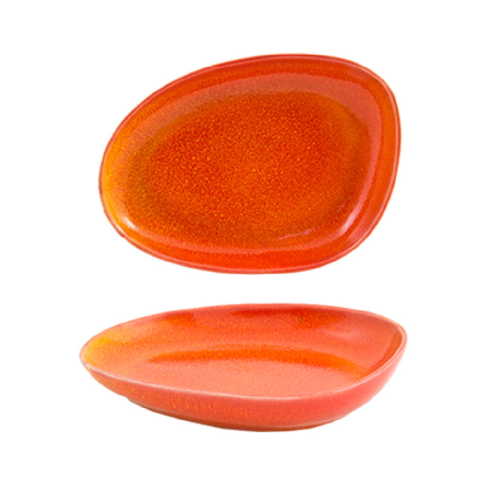FOH DSP032ORP23 Kiln® Plate 8" X 6" X 1" Oval