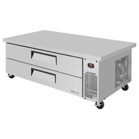 Turbo Air TCBE-60SDR-E-N - Super Deluxe Extended Top Chef Base Refrigerator, 66"W X 32-1/8"D X 20-1/4"H