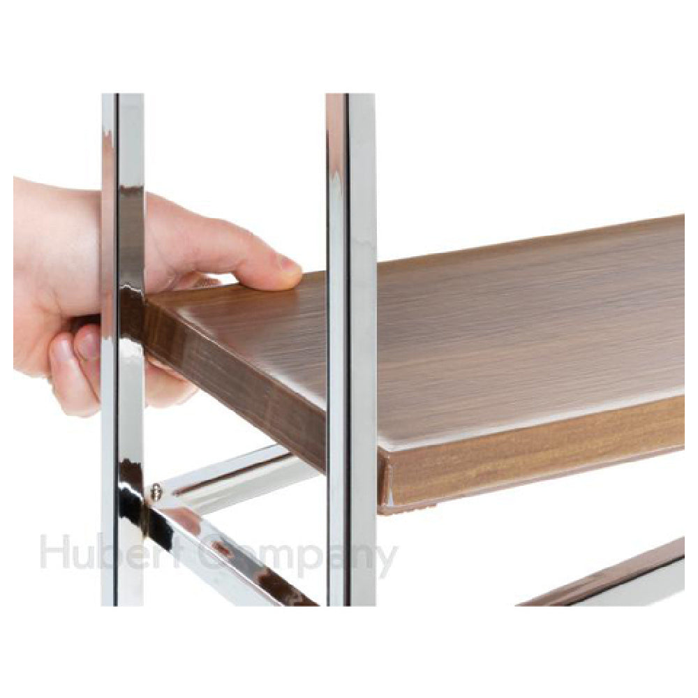 Hubert 61409 - Cerve Collection Display, 3-tier, 21-7/8"W X 6-2/5"D X 20-13/16"H