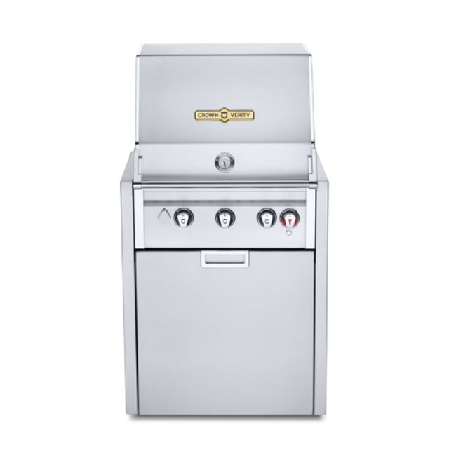 Crown Verity IGM24LP 24" Infinite Series Modular Grill Includes Propane Tank Holder