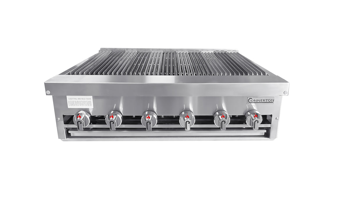 Connerton Cooking CRB-42_NAT Charbroiler Countertop Gas