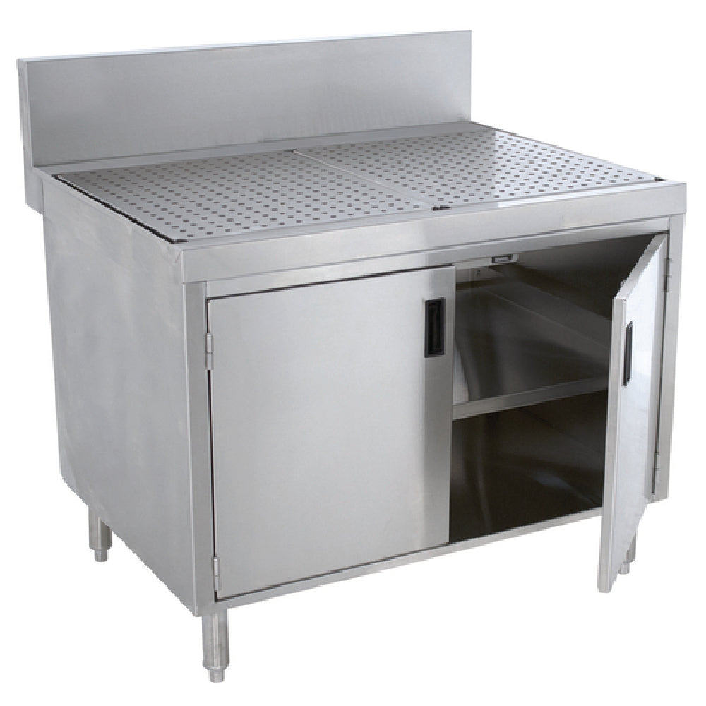 Advance Tabco PRSCD-24-42-M Prestige Underbar Drainboard Cabinet With Removable Hinged Doors