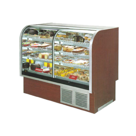 Marc Refrigeration SPL-48 Refrigerated/Non-Refrigerated Bakery Display Case 48" L Split Case