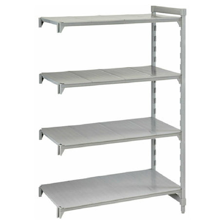 Cambro CPA215472S4480 Camshelving® Premium Add-On Unit 21"W X 54"L X 72"H 4-tier