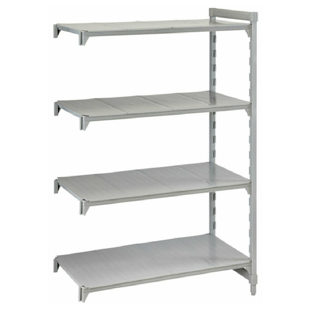 Cambro CPA245464S4480 Camshelving® Premium Add-On Unit 24"W X 54"L X 64"H 4-tier