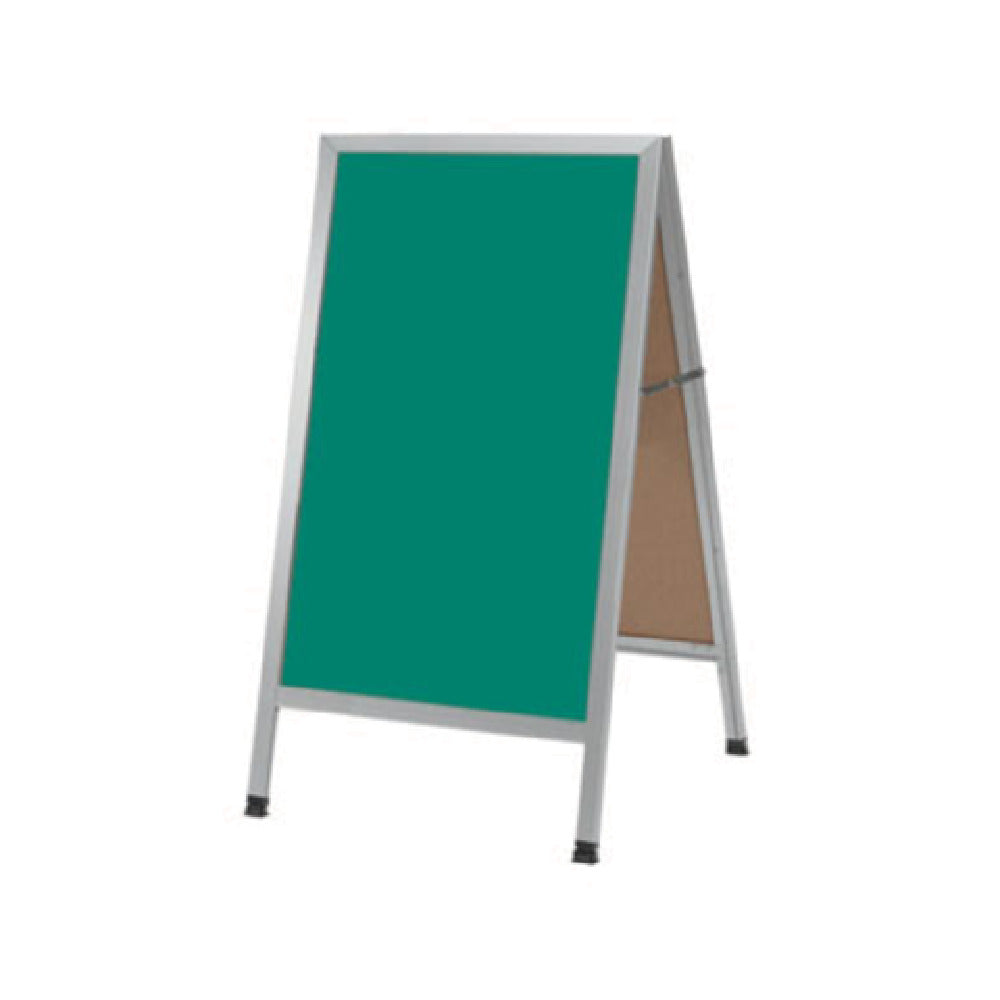 Aarco AA-1SG Sidewalk Chalkboard 24"W X 42"H Green Porcelain Board