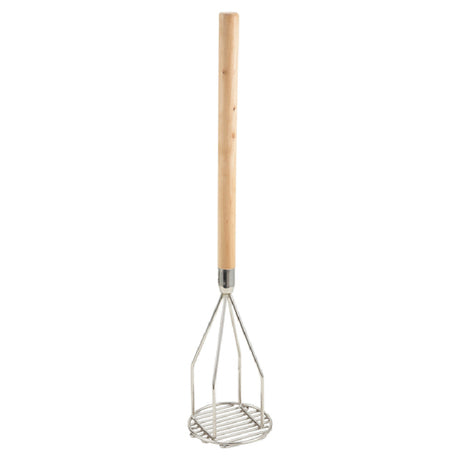 Winco PTM-24R Potato Masher 5" Dia. Round