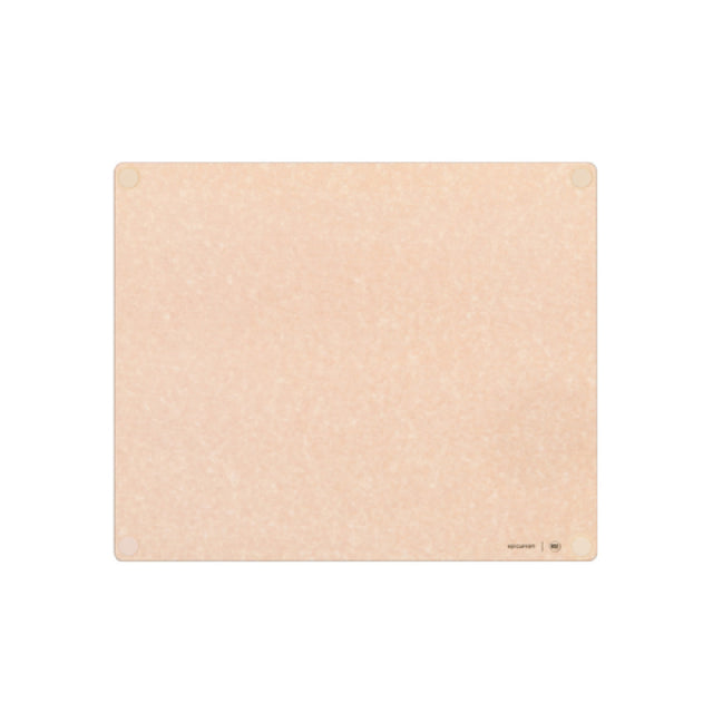 Epicurean 622-23190118 Epicurean HACCP Non-Slip Cutting Board 23" X 19" X 3/8" In Natural With Tan Cooked Meat Feet