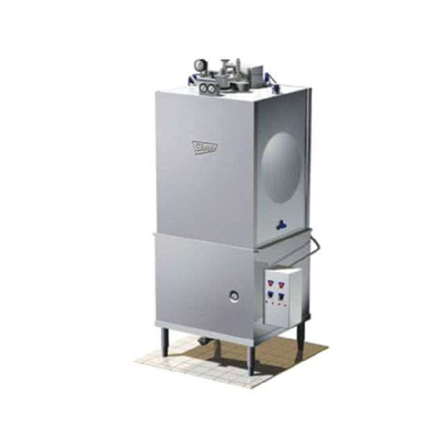 Stero U-31-A+BUILDUP Utensil Washer Door Type Pass Through Design High Temp