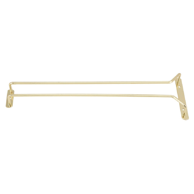 Winco GH-16 Wire Glass Hanger 16" Brass Plated