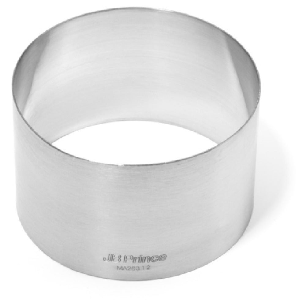 JB Prince MA283 12 JB Price Seamless Ring 4-7/10" Dia. X 2-9/10"H Round