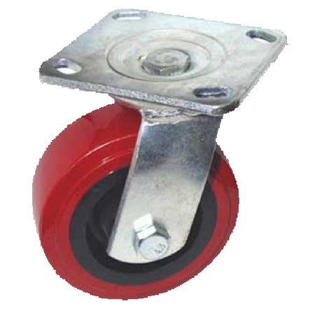 GSW USA KP6011 Industrial Caster 5" Dia. 4 X 4-1/2" Swivel Plate