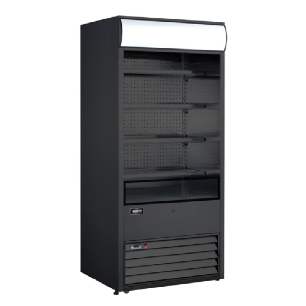 Omcan 48265 (RS-CN-0530-B) Grab-and-Go Refrigerated Showcase Open 36"W