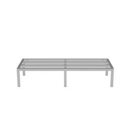 Atosa USA, Inc. SDA204812 - Dunnage Racks, 48"W X 20"D X 12"H, Heavy-duty Welded Aluminum Construction