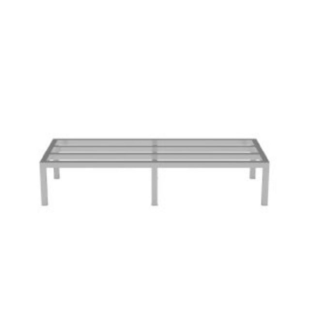 Atosa USA, Inc. SDA203612 - Dunnage Racks, 36"W X 20"D X 12"H, Heavy-duty Welded Aluminum Construction