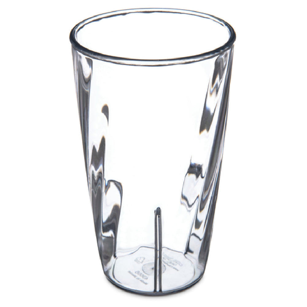 Carlisle 4366307 Carlisle Swirl Tumbler 8 Oz. (8.60 Oz. Flush Fill) Inner Graduated Measurements