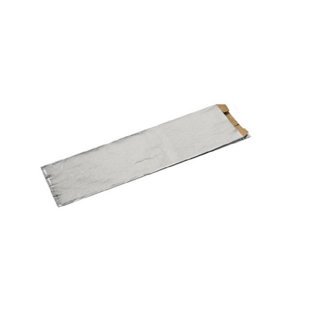 PacknWood 210SACALU422 - Aluminium Bag With Kraft Paper Inside, 3.5" L X 8.7" W X 1.6" H