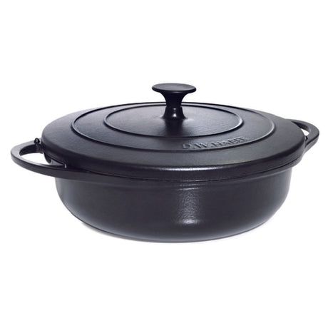 Steelite DWG4F Cast Iron Dutch Oven 4.0 Qt 16.0"W X 12.0"D X 6.5"H