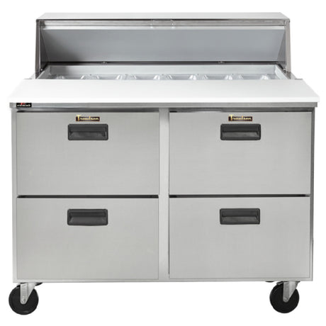 Traulsen CLPT-4812-DW - Dealer's Choice CLPT Series Compact Prep Table Refrigerator