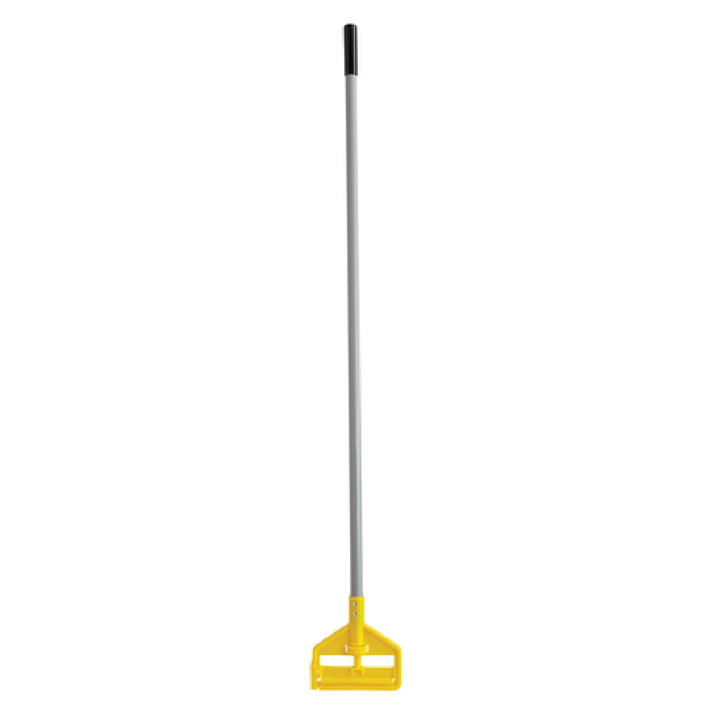 Rubbermaid FGH136000000 - Invader® Wet Mop Handle, 60"L, Vinyl-covered Aluminum With Yellow Plastic Head