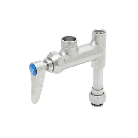 T&S Brass S-0155-LNEZ EverSteel Add-On Faucet Stainless Steel (less Nozzle) 3/8” NPT Female Outlet