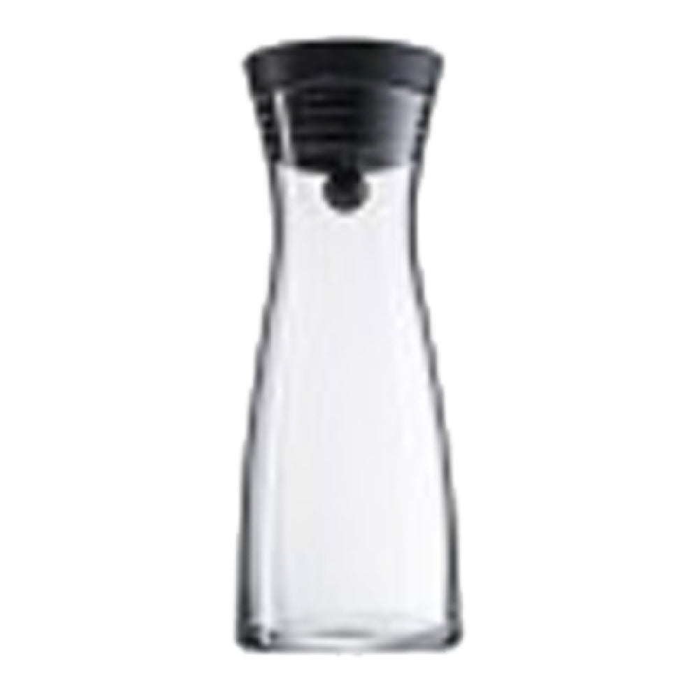 Bauscher Hepp 06.1771.6040 - Water Decanter, 25-2/5 Oz., 18/10 Stainless Steel Close Up Lid With Black Ring