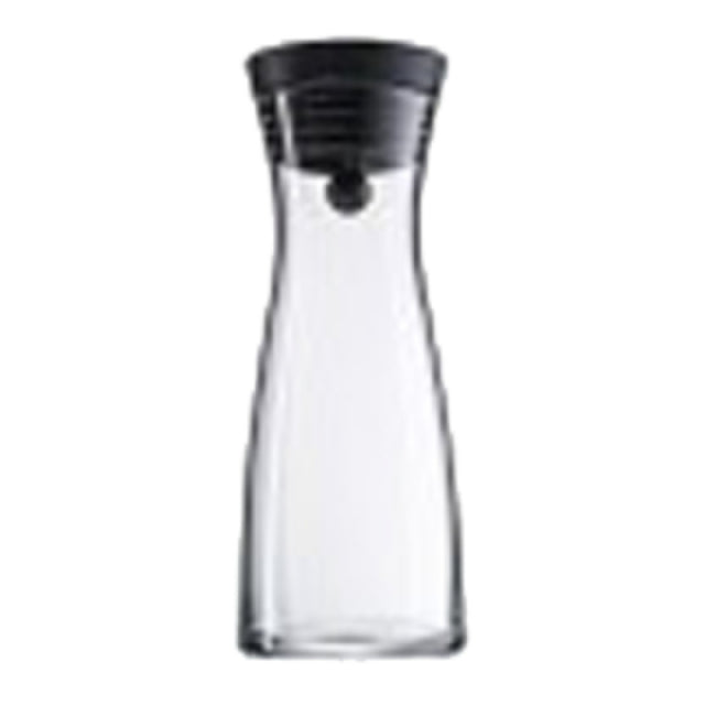 Bauscher Hepp 06.1771.6040 - Water Decanter, 25-2/5 Oz., 18/10 Stainless Steel Close Up Lid With Black Ring