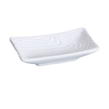 Yanco FU-903 Fuji Sauce Dish 1-1/2 Oz. 3-1/2"L X 2"W