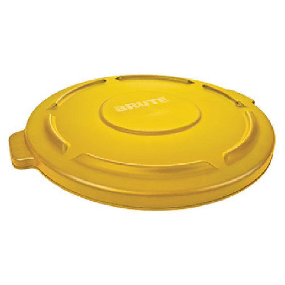 Rubbermaid FG263100YEL - BRUTE® Container Lid, 22-1/4"D X 1-3/8"H, For 32 Gallon Trash Can