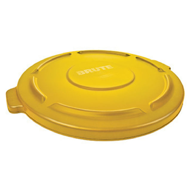 Rubbermaid FG263100YEL - BRUTE® Container Lid, 22-1/4"D X 1-3/8"H, For 32 Gallon Trash Can