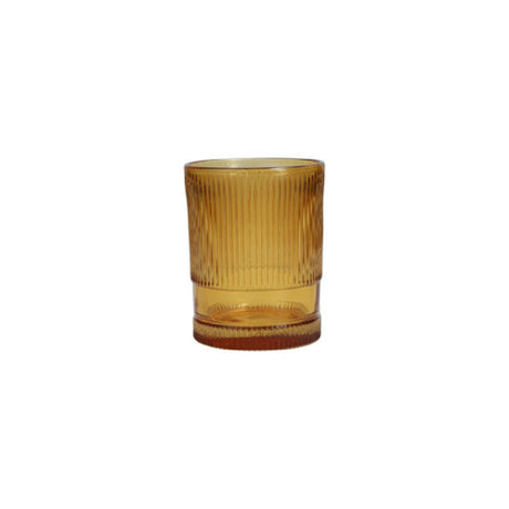 Fortessa NOHO.AMBER.03 SOO Noho Iced Beverage Glass 12.85 Oz. Amber