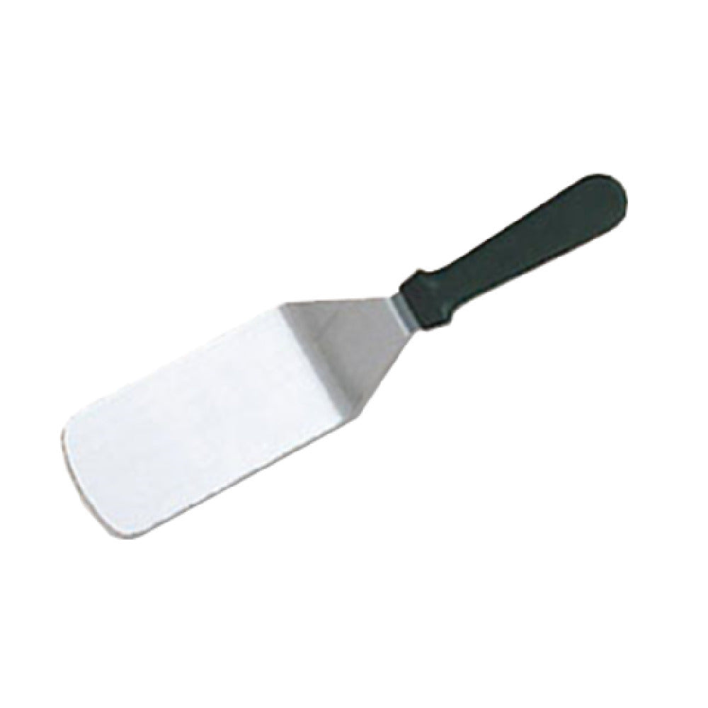 American Metalcraft PS14 Turner 3" X 8" Stainless Offset Rounded Blade Plastic Handle