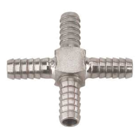 Micro Matic SSC-E2 Cross Fitting 1/4" Stainless Steel