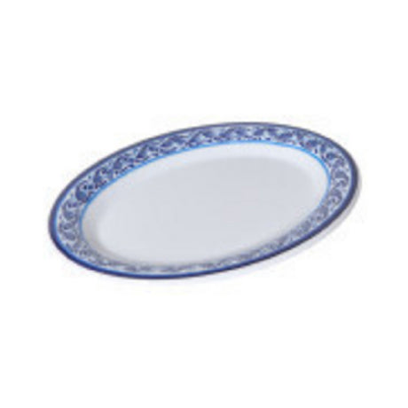GET OP-950-DE - Diamond Esencia Platter, 9.75" X 7.25", Oval