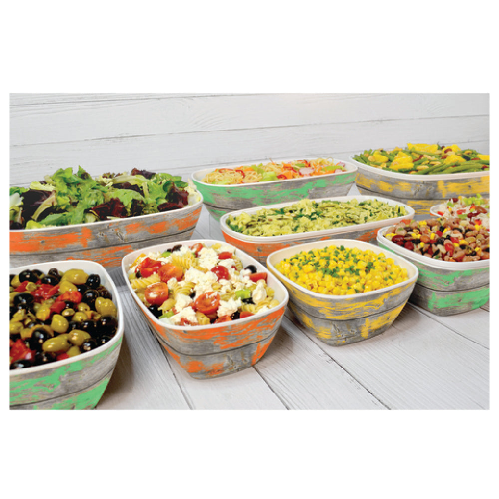 Bauscher Hepp TWD7716Y - Tura Collection Deli Crock, GN 1/6 Size, 1 Qt.