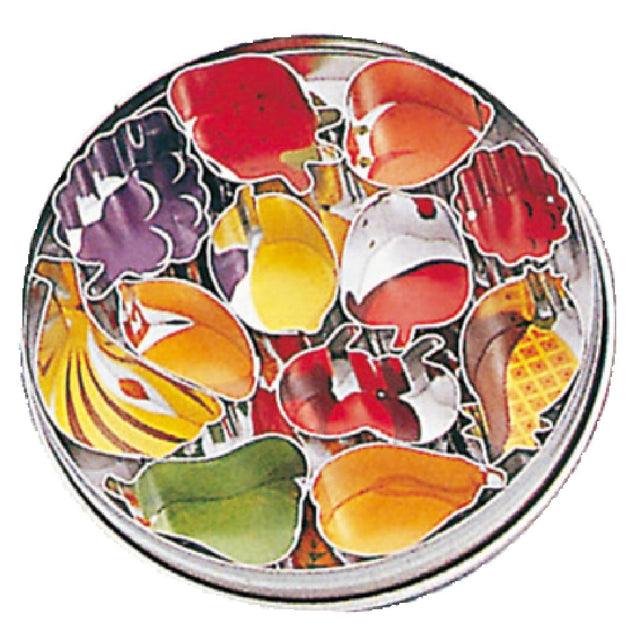 Paderno 47327-12 Dough Cutters 2"L X 1"W Fruit.