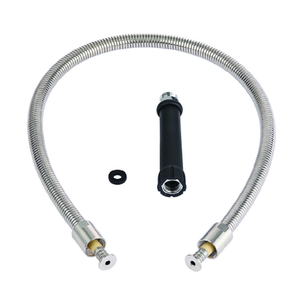Hubert 29624 - Kratos Pre-Rinse Faucet Hose With 8" Handle, 44" Length, 1.15 GPM