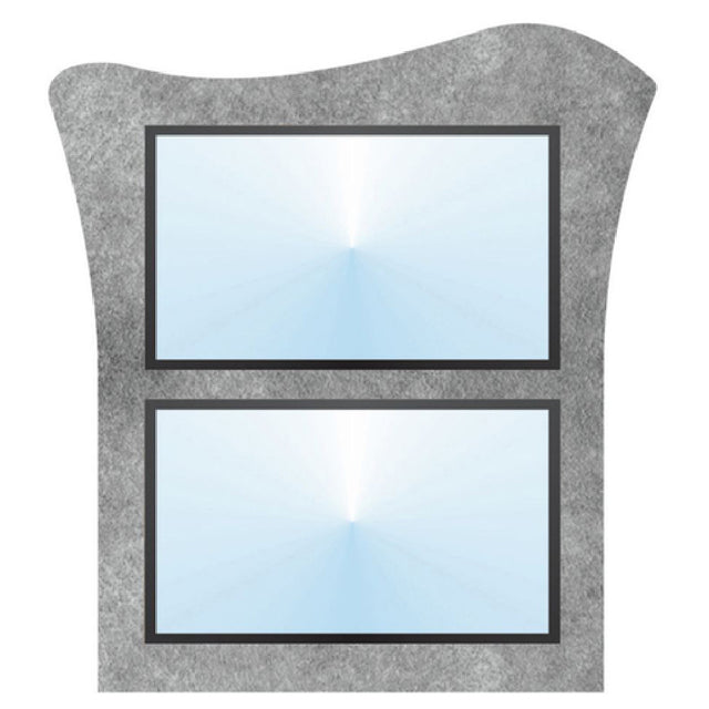 Hubert 17189 - Menu Board, 2-pocket, Wall-mount