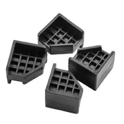 TableCraft Products 13141 - Corner Spacer, 1-1/4"W X 1-1/4"D X 1-1/4"H, Black