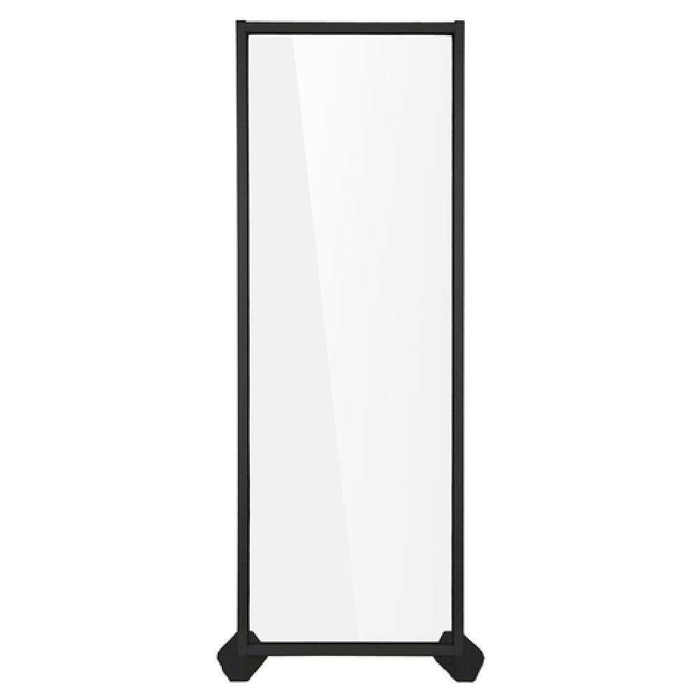 Bon Chef 90225-24B Health & Safety Partition 25"W X 72"H Black Anodized Aluminum Frame