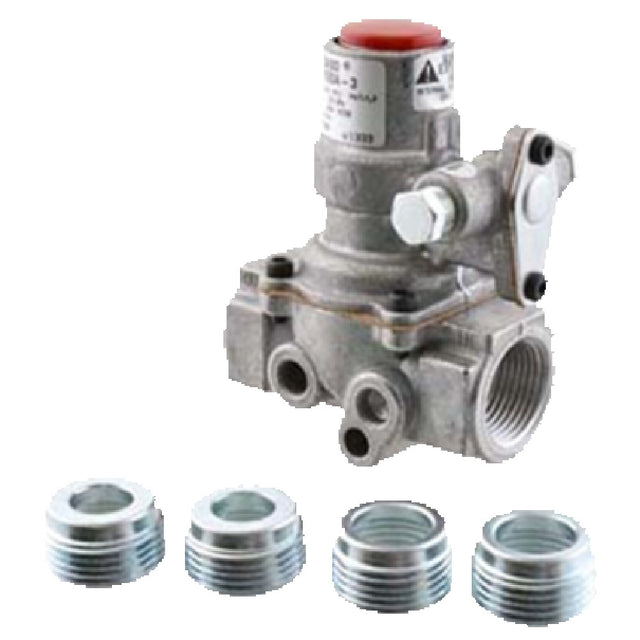 Franklin Machine Products 153-1038 Baso® Safety Valve Natural Or LP Gas 3-3/16"L X 2-1/4"W X 3-15/16"D