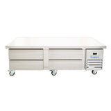 Empura E-KCBR72 - Refrigerated Equipment Stand, 74"W X 31.9"D X 26"H, 10.8 Cu. Ft. Capacity