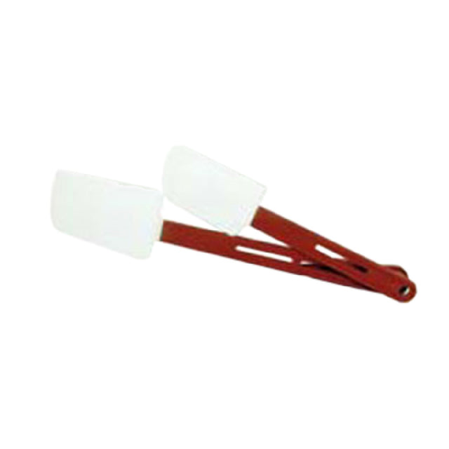 Admiral Craft HHS-105 High-Temp Spatula 10-1/2" White Contoured Blade