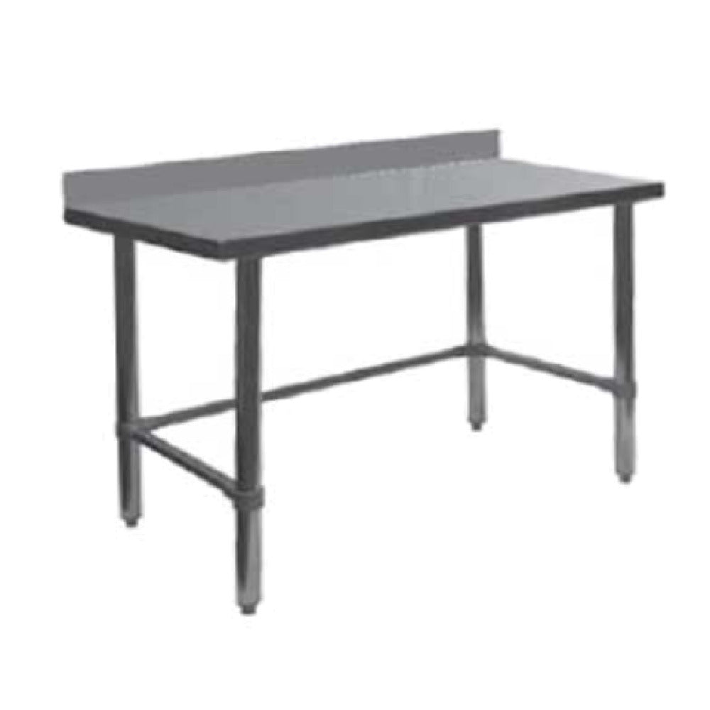 GSW USA WT-PB2472B Premium Work Table 72"W X 24"D X 35"H 16/304 Gauge Stainless Steel Sound Deadened Top With 4" Backsplash