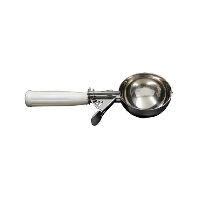 CAC China SICD-6WT Thumb Disher #65 Oz. Stainless Steel Scoop